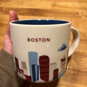 Boston Starbucks city mug. You are here collection.